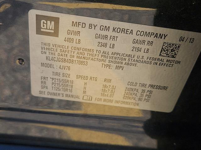 used 2013 Buick Encore car, priced at $11,556