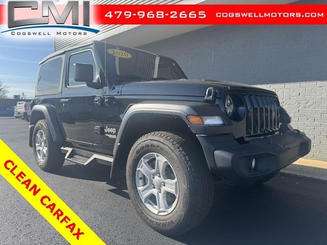 used 2020 Jeep Wrangler car, priced at $28,997