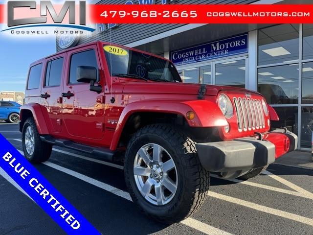 used 2017 Jeep Wrangler Unlimited car, priced at $22,875