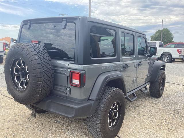 used 2021 Jeep Wrangler Unlimited car, priced at $33,959