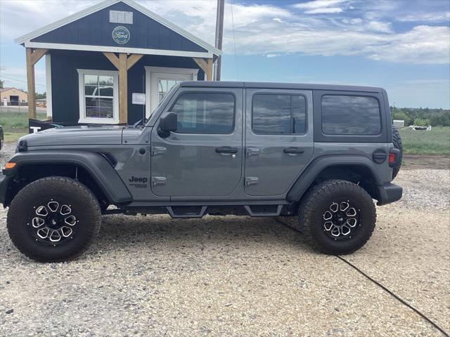 used 2021 Jeep Wrangler Unlimited car, priced at $33,959