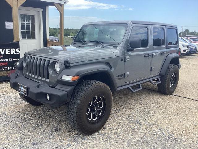 used 2021 Jeep Wrangler Unlimited car, priced at $33,959