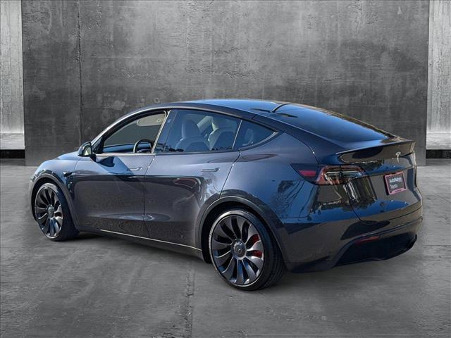 used 2024 Tesla Model Y car, priced at $41,955