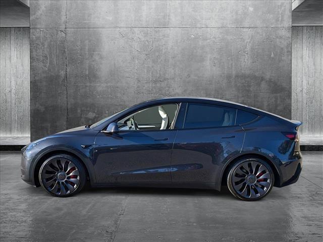 used 2024 Tesla Model Y car, priced at $41,955