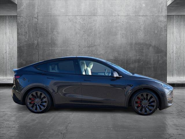 used 2024 Tesla Model Y car, priced at $41,955