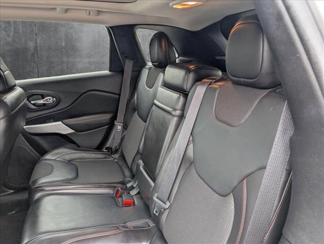 used 2018 Jeep Cherokee car, priced at $18,288
