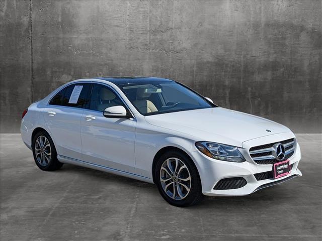 used 2017 Mercedes-Benz C-Class car, priced at $17,955