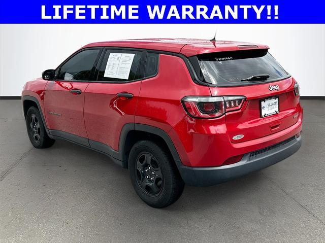 used 2018 Jeep Compass car, priced at $12,000