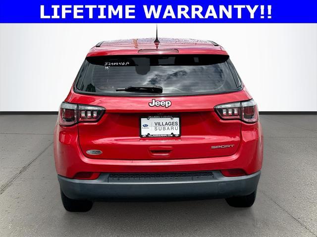 used 2018 Jeep Compass car, priced at $12,000