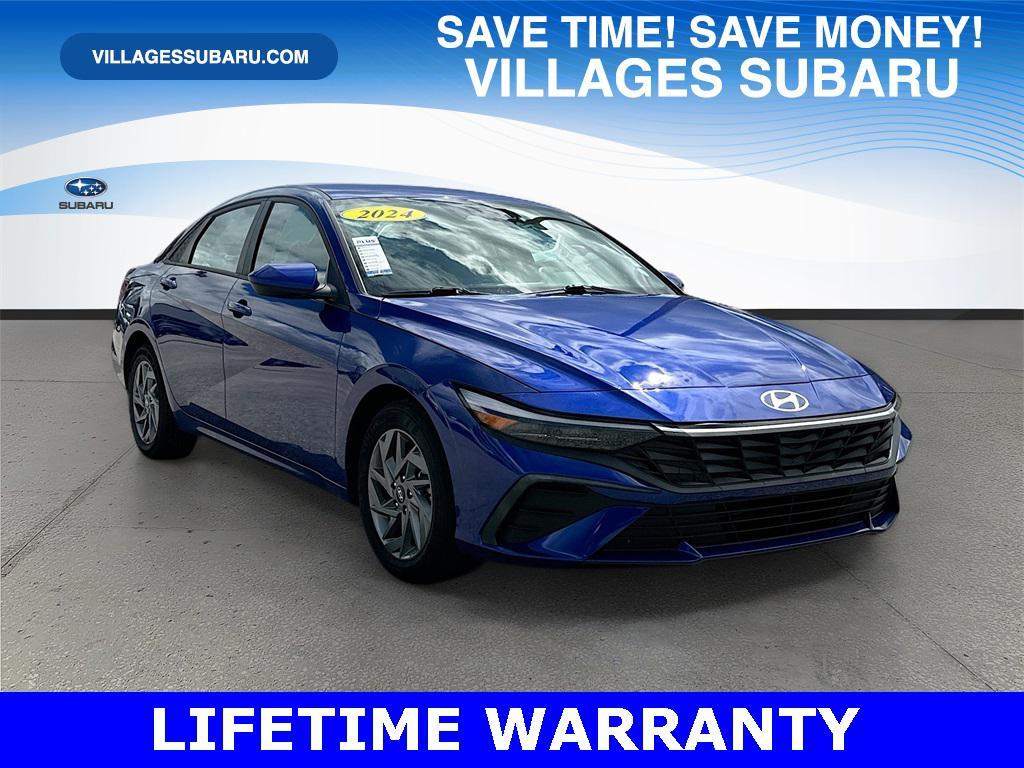 used 2024 Hyundai Elantra car, priced at $18,750