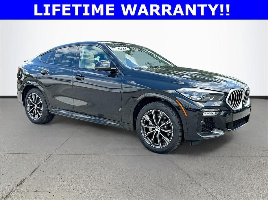 used 2021 BMW X6 car, priced at $49,900