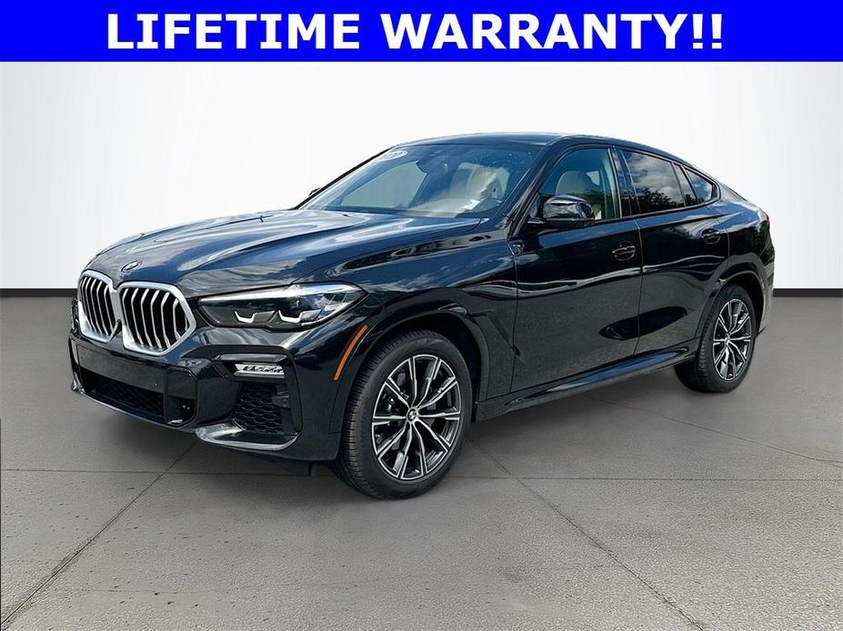 used 2021 BMW X6 car, priced at $55,500