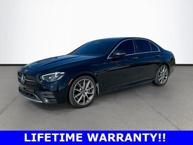 used 2022 Mercedes-Benz E-Class car, priced at $33,750