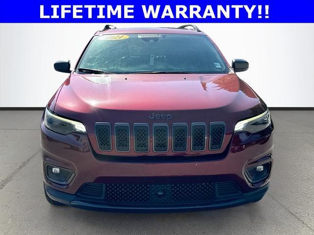 used 2021 Jeep Cherokee car, priced at $20,750