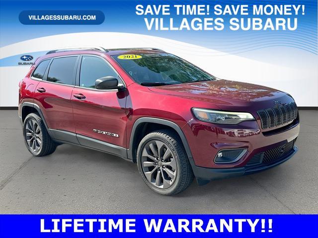 used 2021 Jeep Cherokee car, priced at $20,750