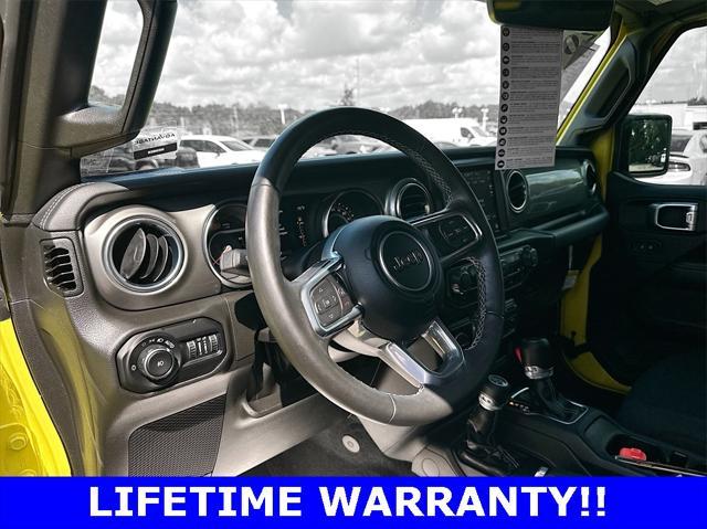 used 2022 Jeep Wrangler Unlimited car, priced at $31,500