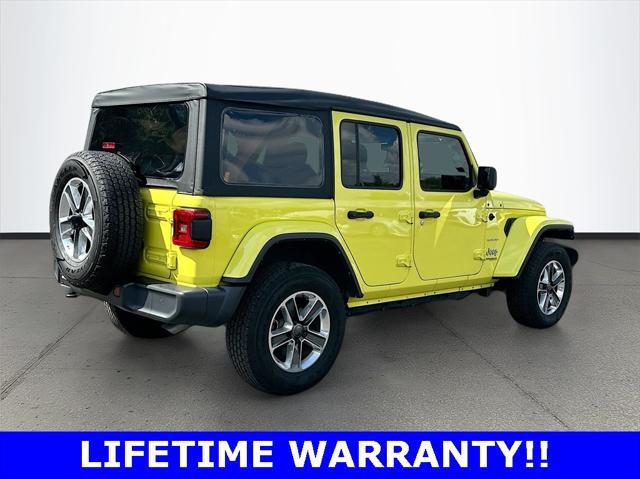 used 2022 Jeep Wrangler Unlimited car, priced at $31,500