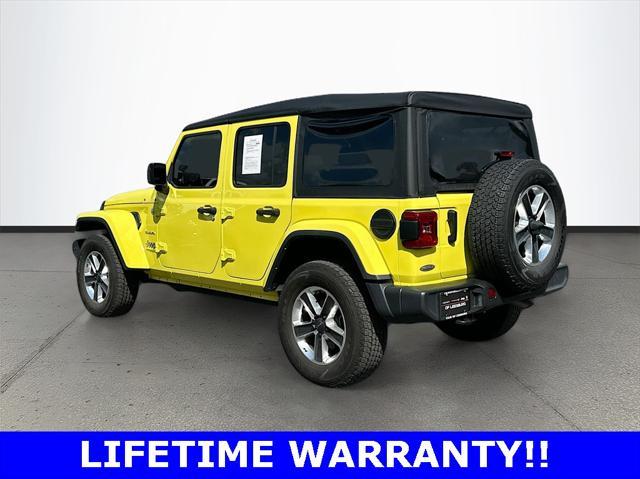 used 2022 Jeep Wrangler Unlimited car, priced at $31,500