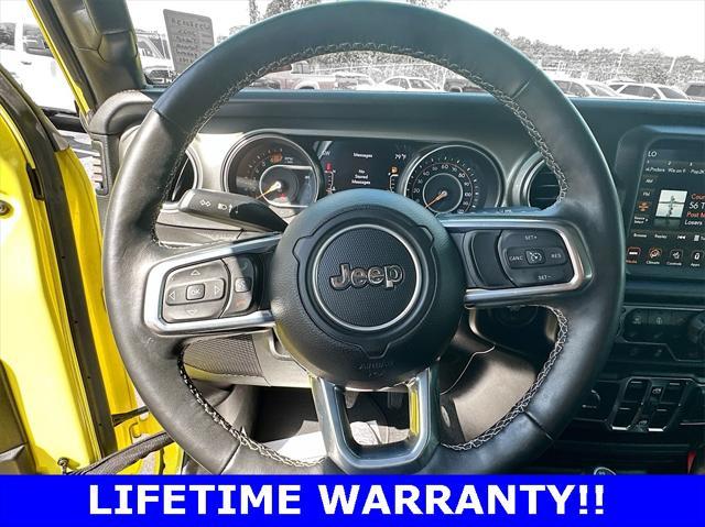 used 2022 Jeep Wrangler Unlimited car, priced at $31,500