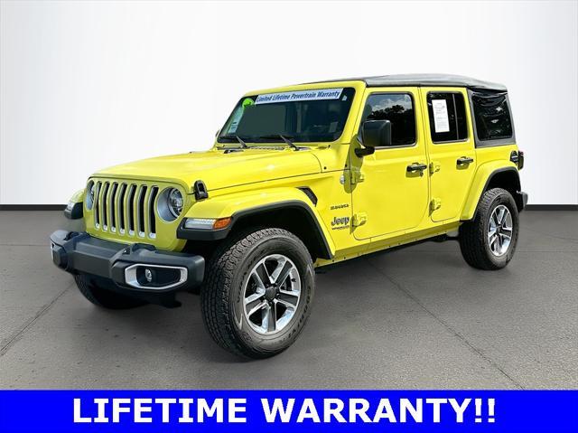 used 2022 Jeep Wrangler Unlimited car, priced at $31,500