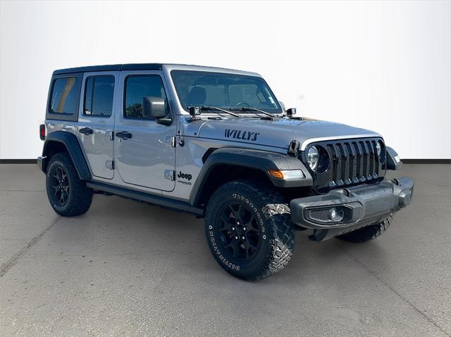 used 2021 Jeep Wrangler car, priced at $32,455