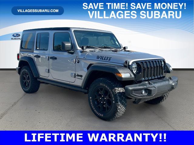 used 2021 Jeep Wrangler car, priced at $30,500