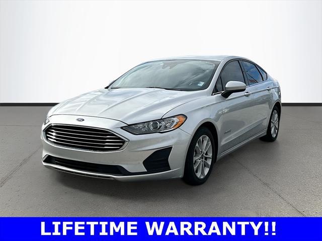 used 2019 Ford Fusion Hybrid car, priced at $13,750