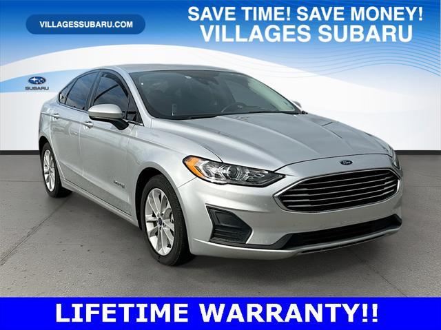 used 2019 Ford Fusion Hybrid car, priced at $13,750