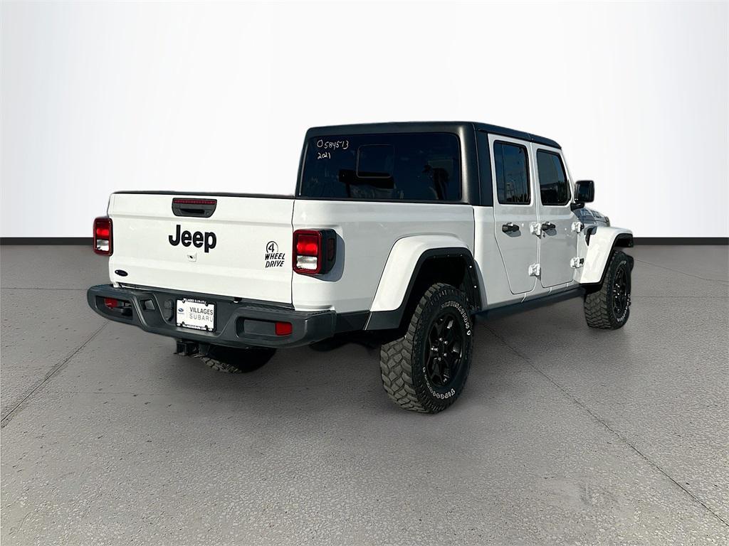 used 2021 Jeep Gladiator car, priced at $31,500