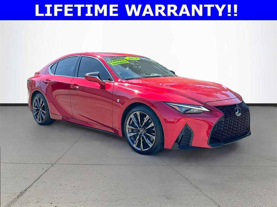 used 2023 Lexus IS 350 car, priced at $46,750