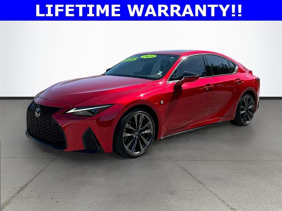 used 2023 Lexus IS 350 car, priced at $47,000