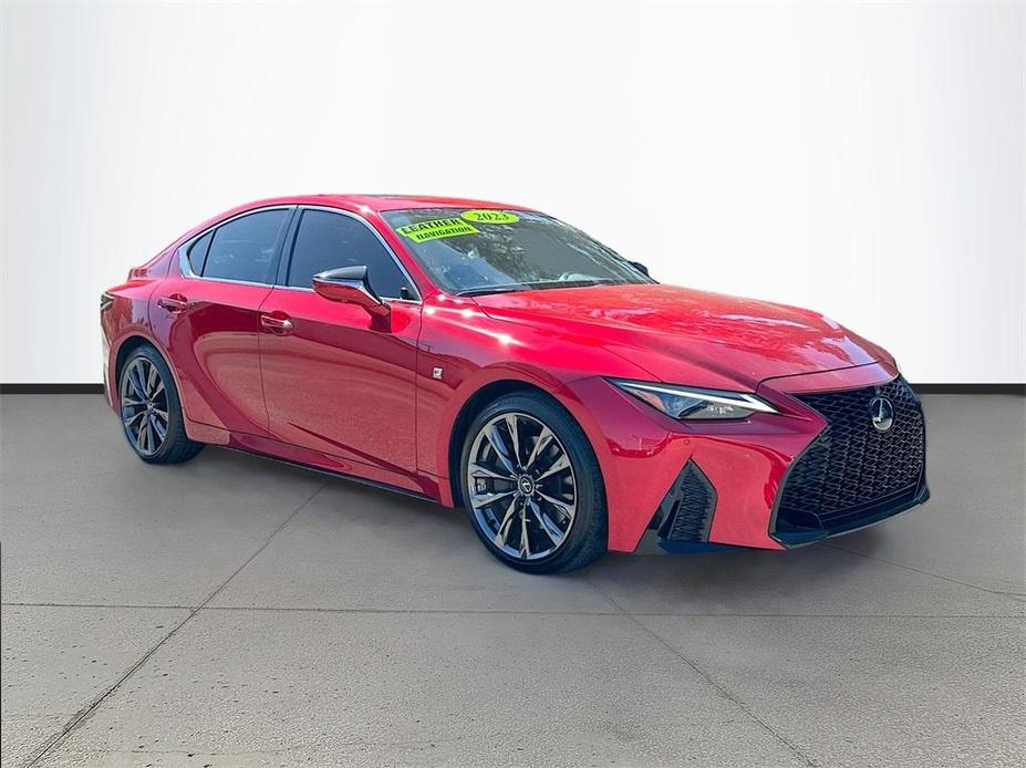 used 2023 Lexus IS 350 car, priced at $47,232