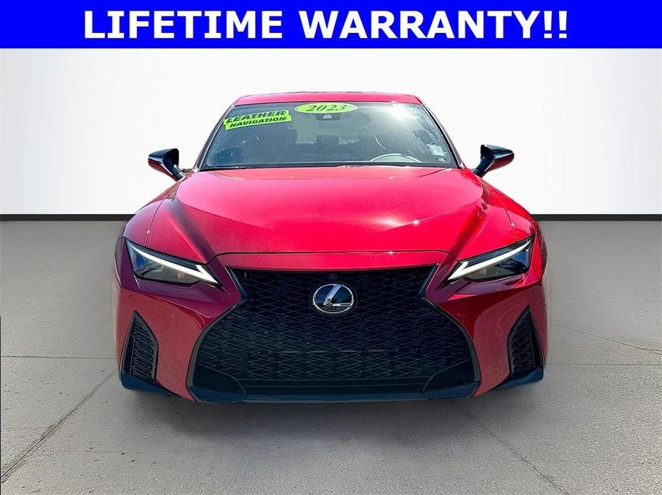 used 2023 Lexus IS 350 car, priced at $44,490