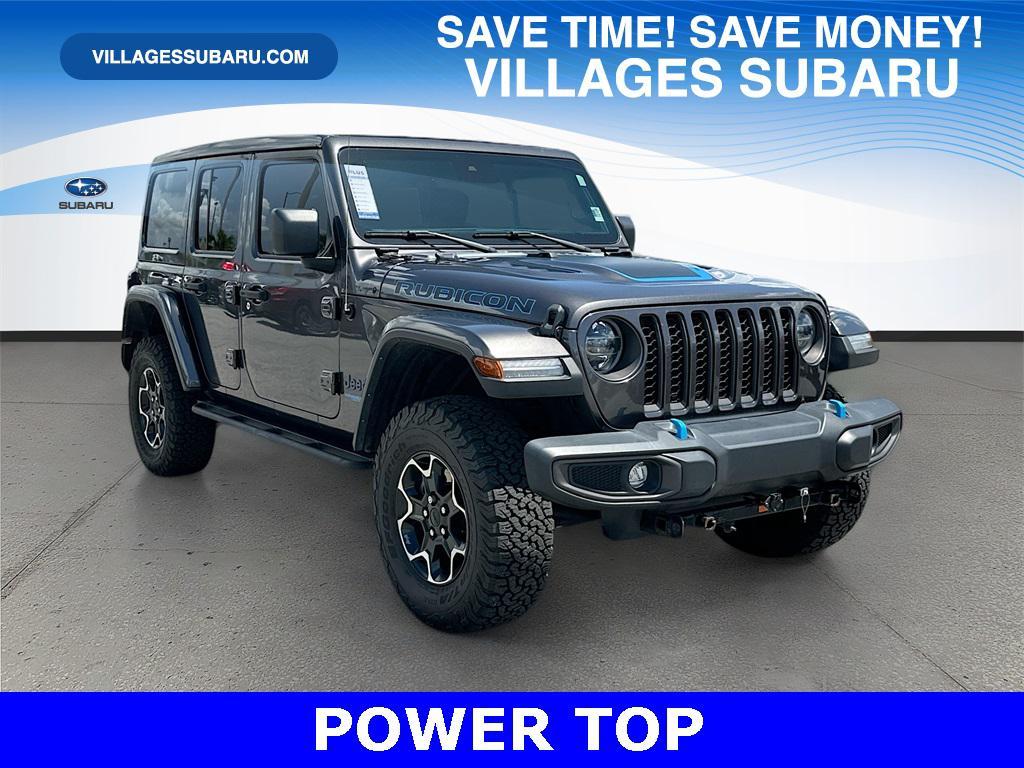 used 2021 Jeep Wrangler Unlimited 4xe car, priced at $30,995