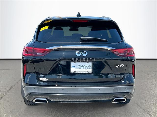 used 2021 INFINITI QX50 car, priced at $25,250