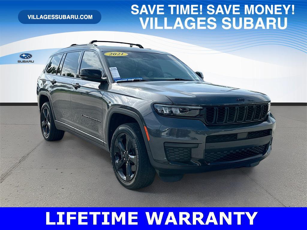 used 2021 Jeep Grand Cherokee L car, priced at $29,750