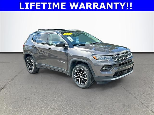 used 2022 Jeep Compass car, priced at $22,774