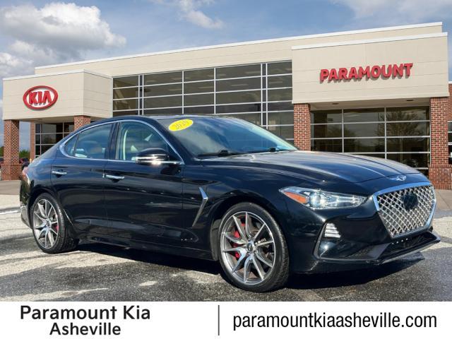 used 2020 Genesis G70 car, priced at $27,500