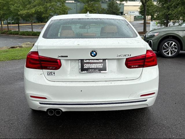 used 2018 BMW 330 car, priced at $21,500