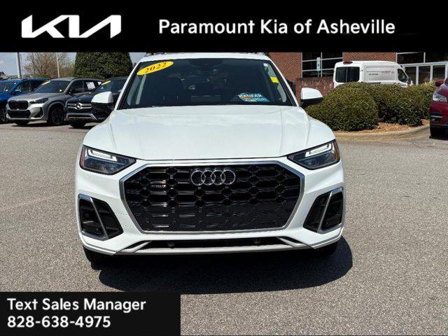 used 2022 Audi Q5 car, priced at $27,250