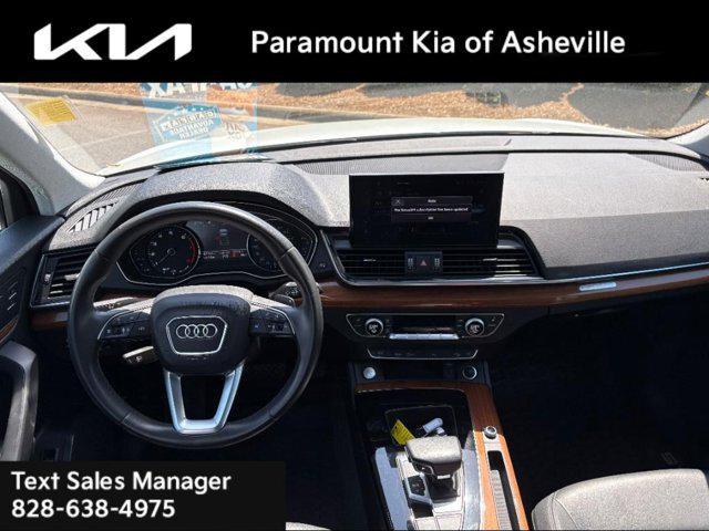 used 2022 Audi Q5 car, priced at $27,250