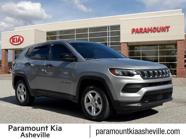 used 2023 Jeep Compass car, priced at $21,250