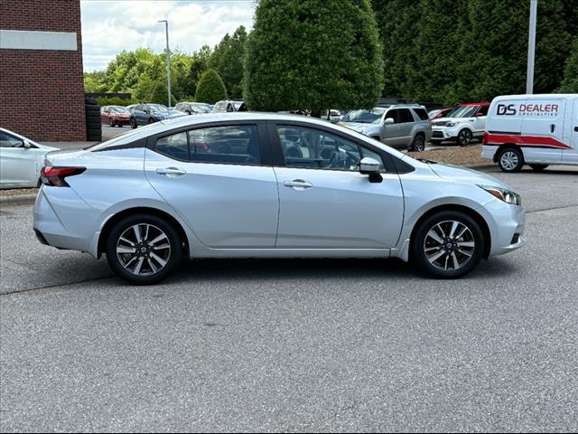 used 2021 Nissan Versa car, priced at $14,000