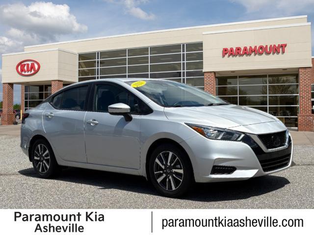 used 2021 Nissan Versa car, priced at $14,000