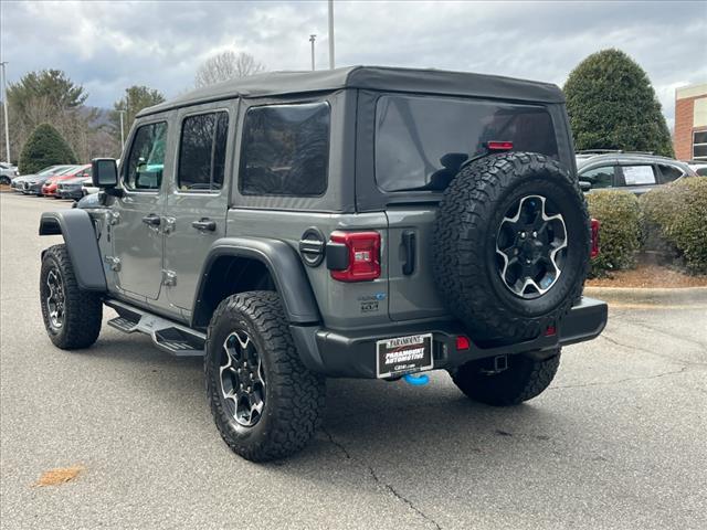 used 2022 Jeep Wrangler Unlimited 4xe car, priced at $36,000