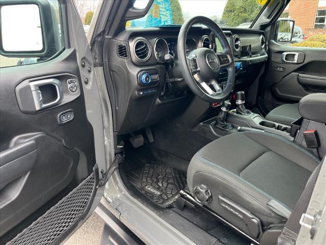 used 2022 Jeep Wrangler Unlimited 4xe car, priced at $36,000