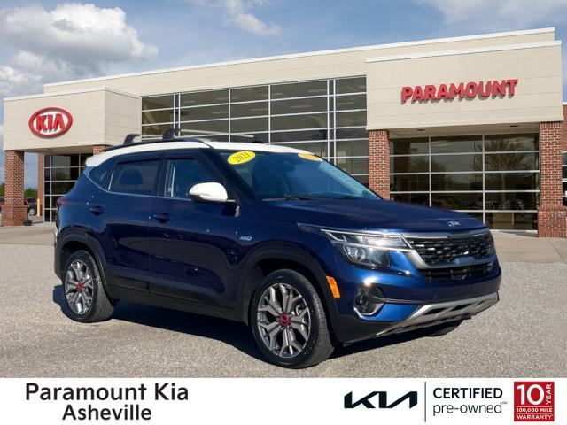 used 2021 Kia Seltos car, priced at $18,900