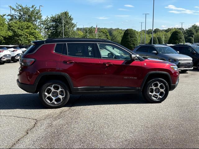 used 2022 Jeep Compass car, priced at $23,250