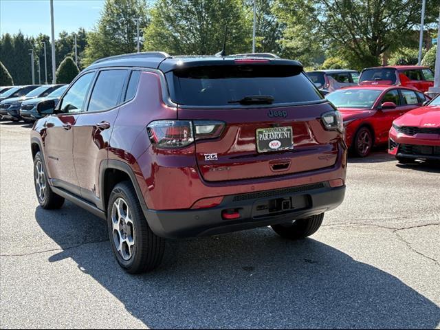 used 2022 Jeep Compass car, priced at $23,250