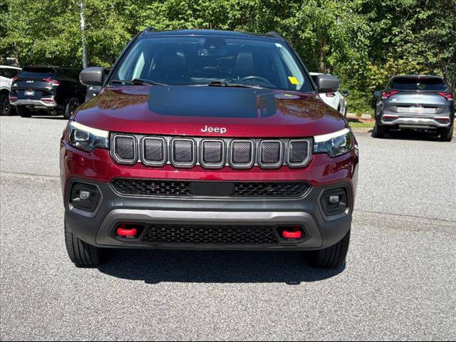 used 2022 Jeep Compass car, priced at $23,250